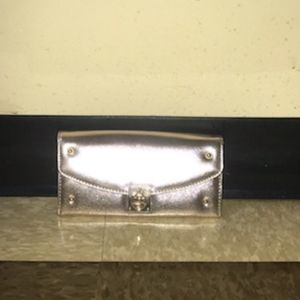Rose gold wallet